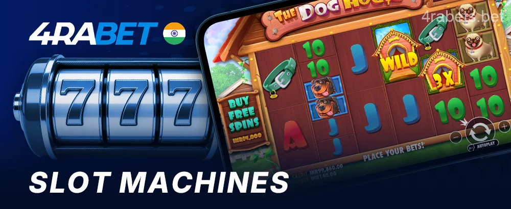 Play slots via the 4rabet app